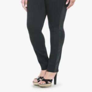 TORRID Power Pant - Tuxedo Striped Ponte Skinny